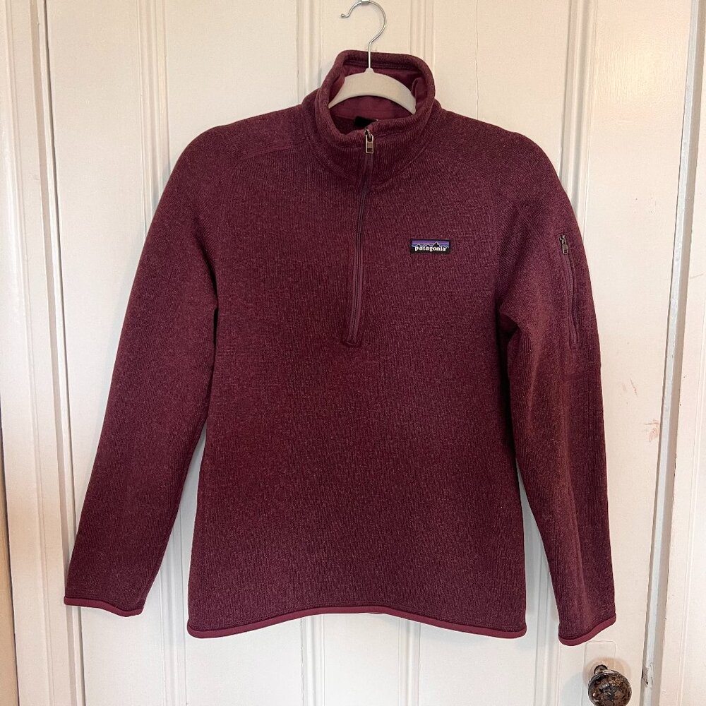 Patagonia Better Sweater 1/4 Zip Fleece Women's Size Medium